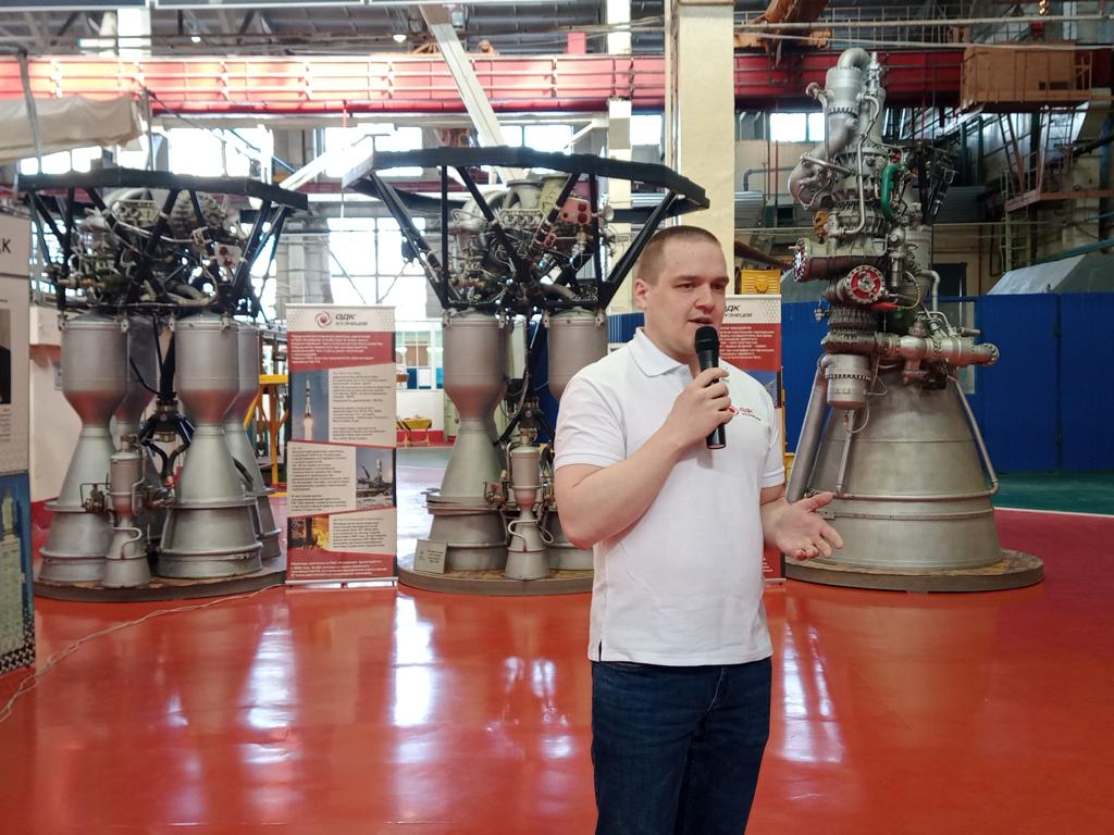 В День космонавтики ОДК провела прямую трансляцию из цеха ракетных двигателей